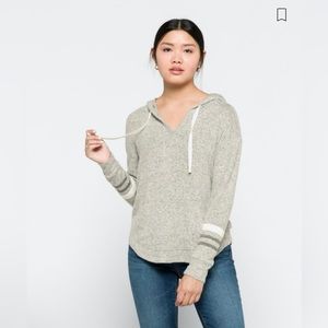 Market & Spruce (Kallon Brushed Knit Hoodie)